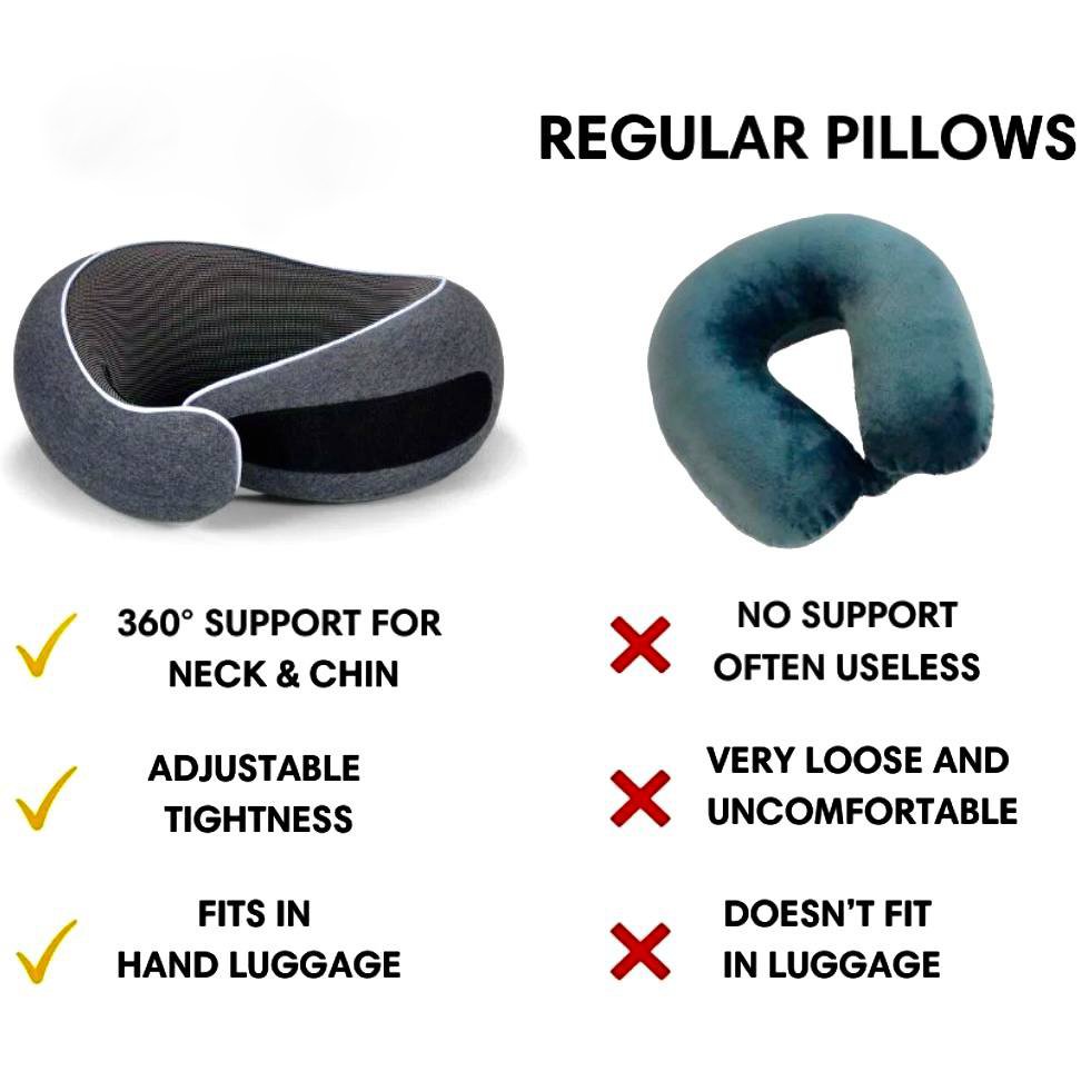 FanTom™ Travel Neck Pillow