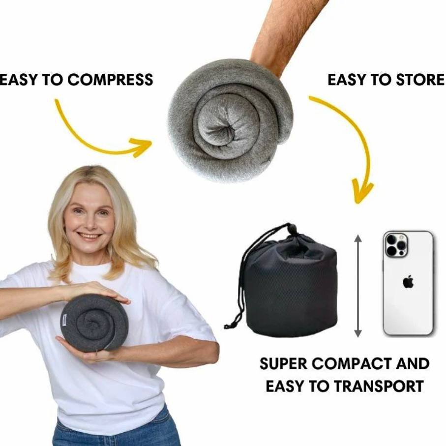 FanTom™ Travel Neck Pillow